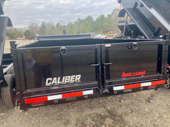 New 2025 Caliber Trailer Mfg 7X14 DUMP TRAILER