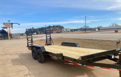 New 2025 Caliber Trailer Mfg 7x20 14k Equipment Trailer