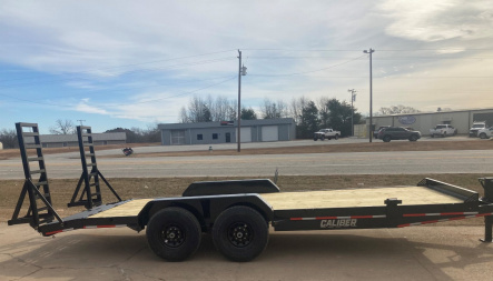 New 2025 Caliber Trailer Mfg 7x20 14k Equipment Trailer