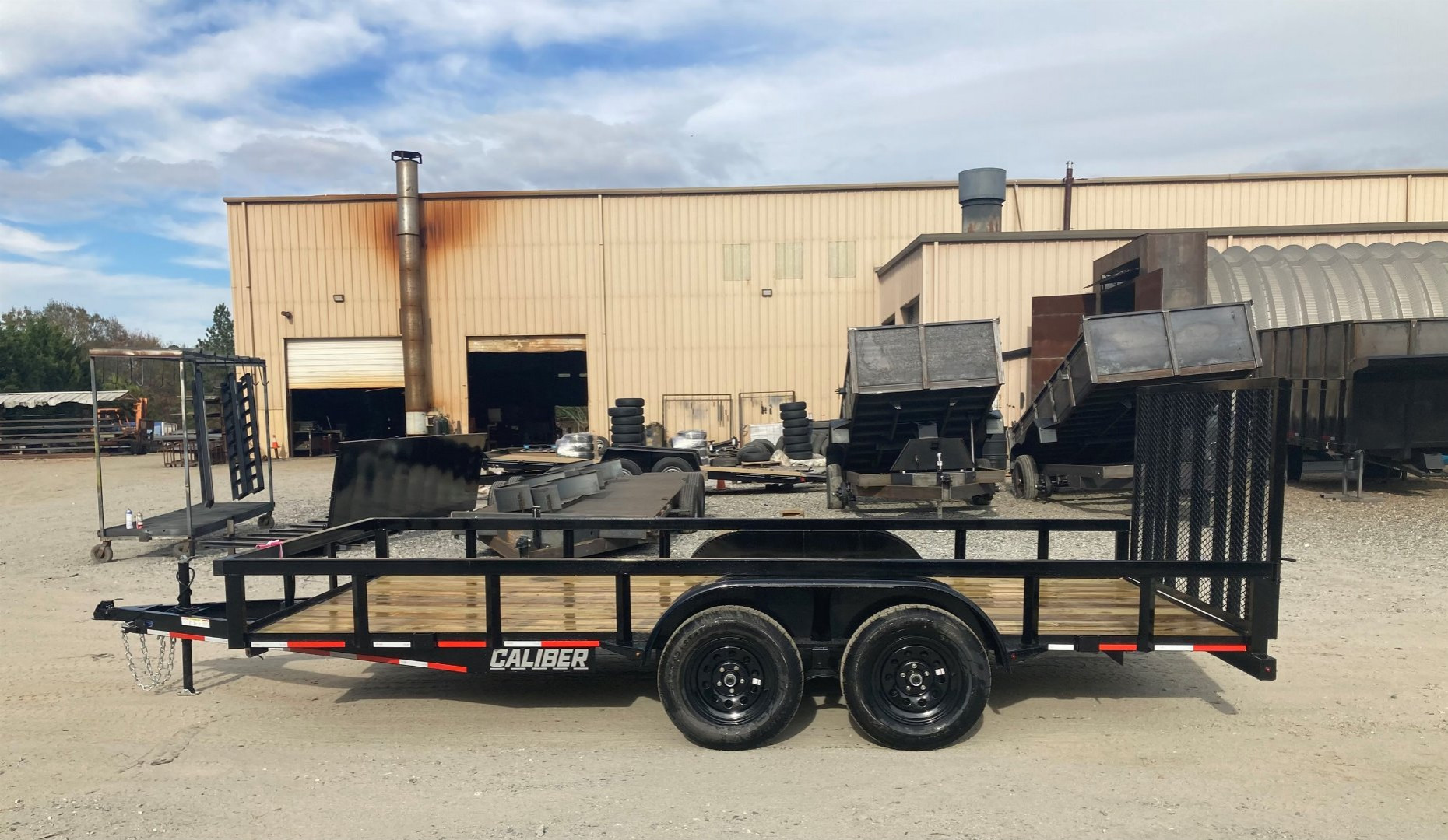 New 2024 Caliber Trailer Mfg Caliber Utility Trailer 7x16