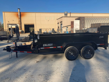 New 2024 Caliber Trailer Mfg Dump Trailer 6.5x12