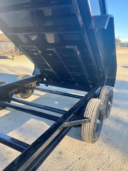 New 2024 Caliber Trailer Mfg Dump Trailer 6.5x12