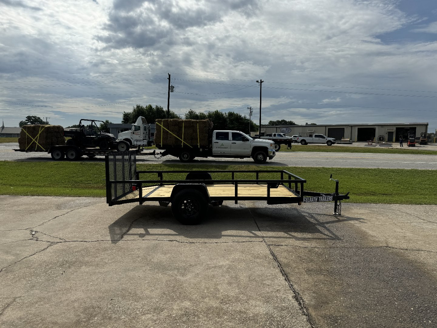 New 2024 McElrath Trailers L061203D Landscape Trailer
