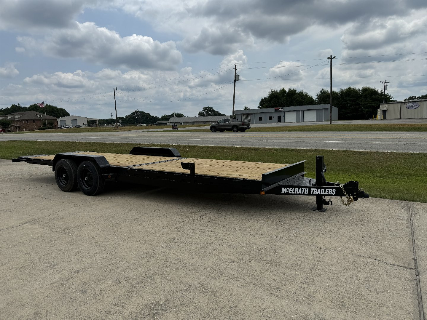 New 2024 McElrath Trailers T072417HT Tilt Trailer