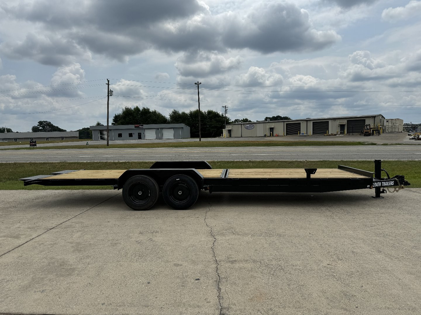 New 2024 McElrath Trailers T072417HT Tilt Trailer