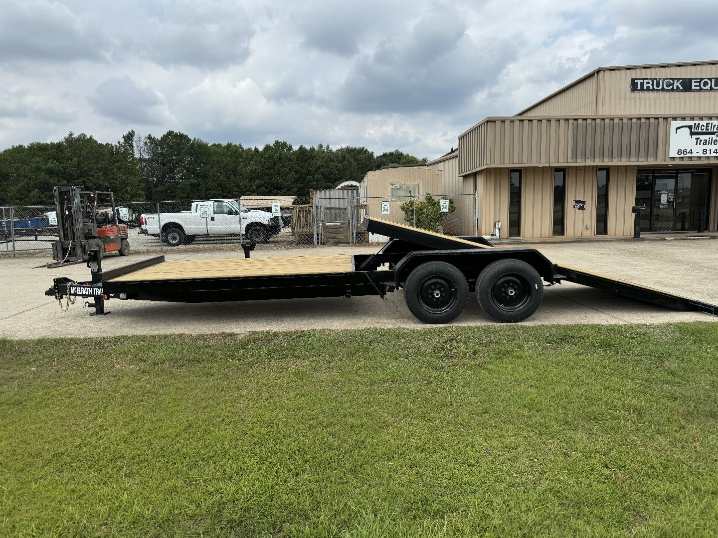 New 2024 McElrath Trailers T072417HT Tilt Trailer