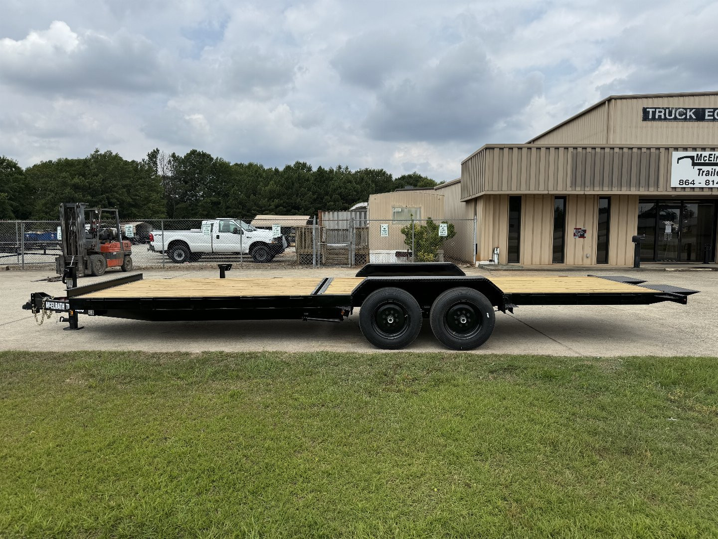 New 2024 McElrath Trailers T072417HT Tilt Trailer
