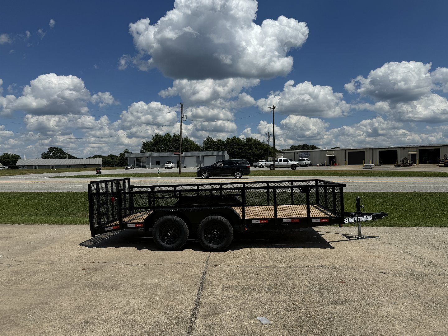 New 2024 McElrath Trailers L071607M2D Landscape Trailer