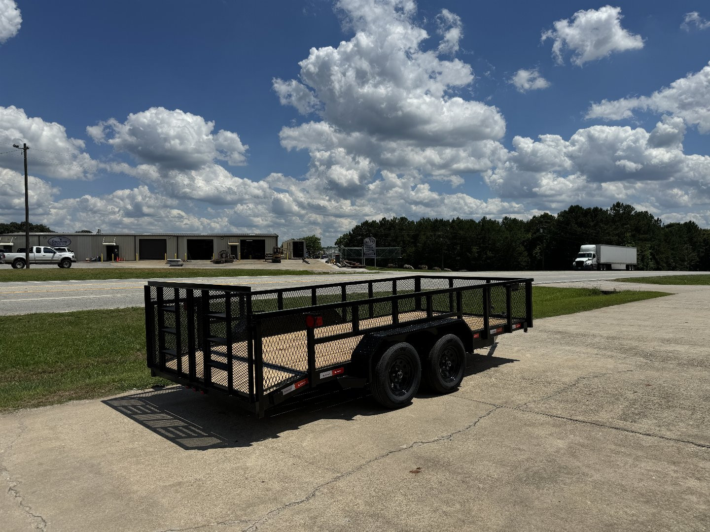 New 2024 McElrath Trailers L071607M2D Landscape Trailer