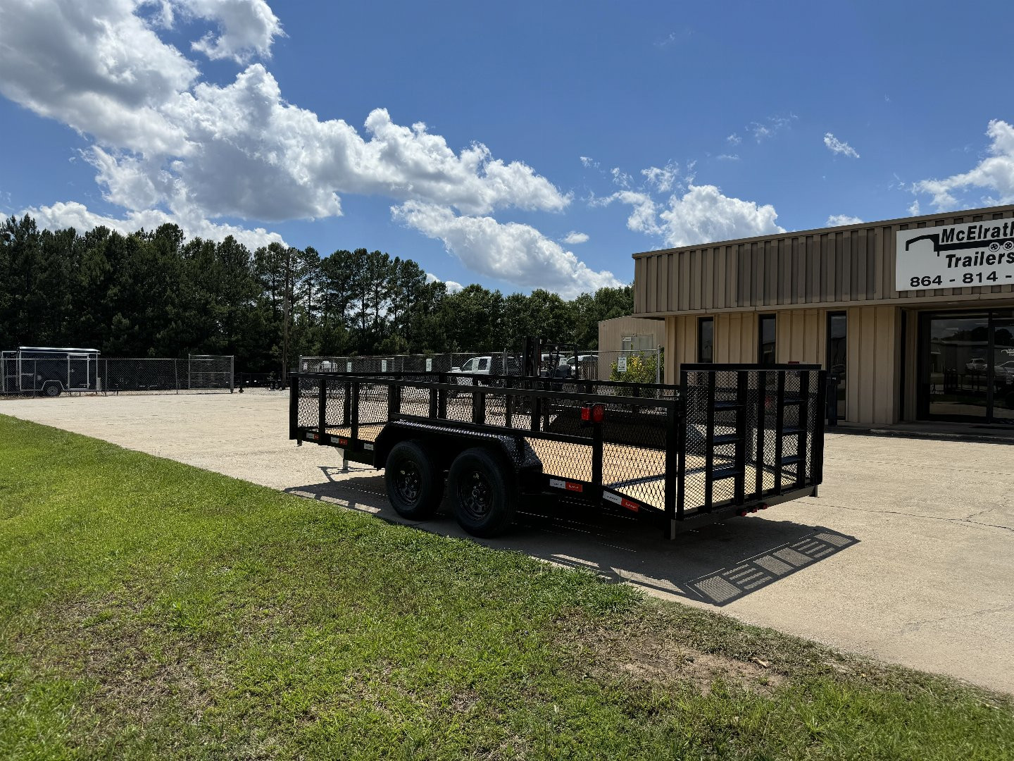New 2024 McElrath Trailers L071607M2D Landscape Trailer