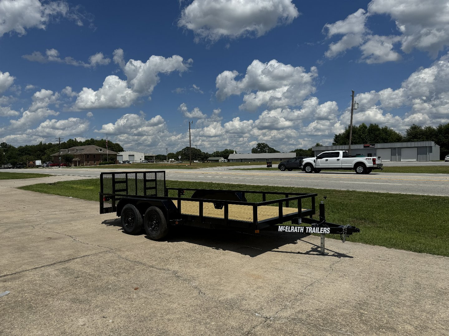 New 2024 McElrath Trailers L071607M2D Landscape Trailer