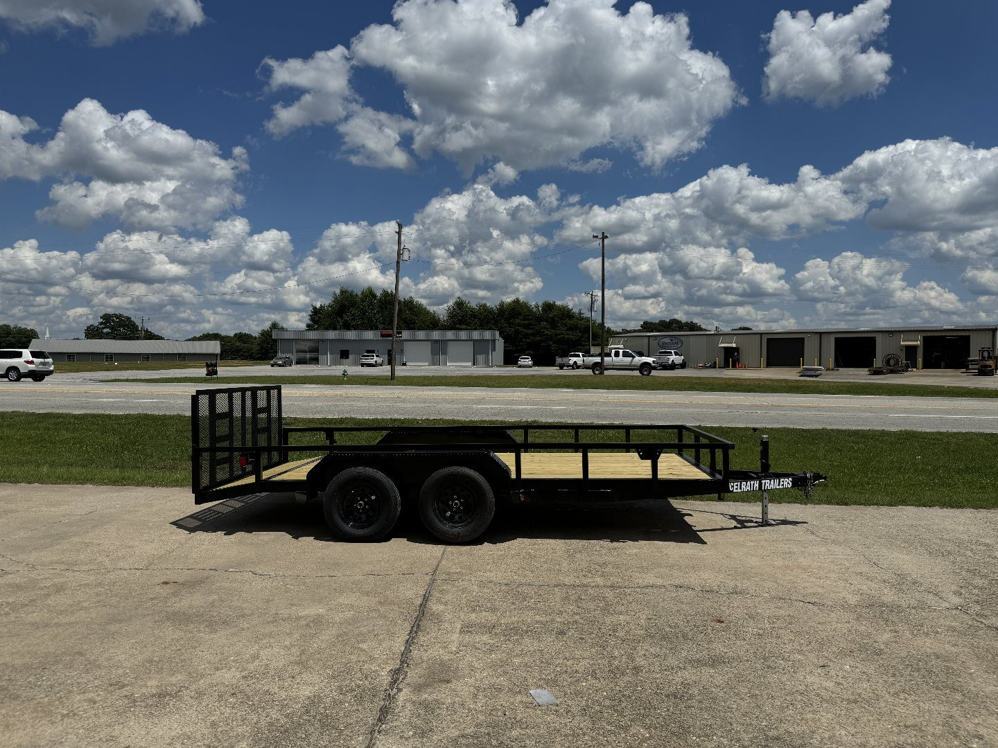 New 2024 McElrath Trailers L071607M2D Landscape Trailer