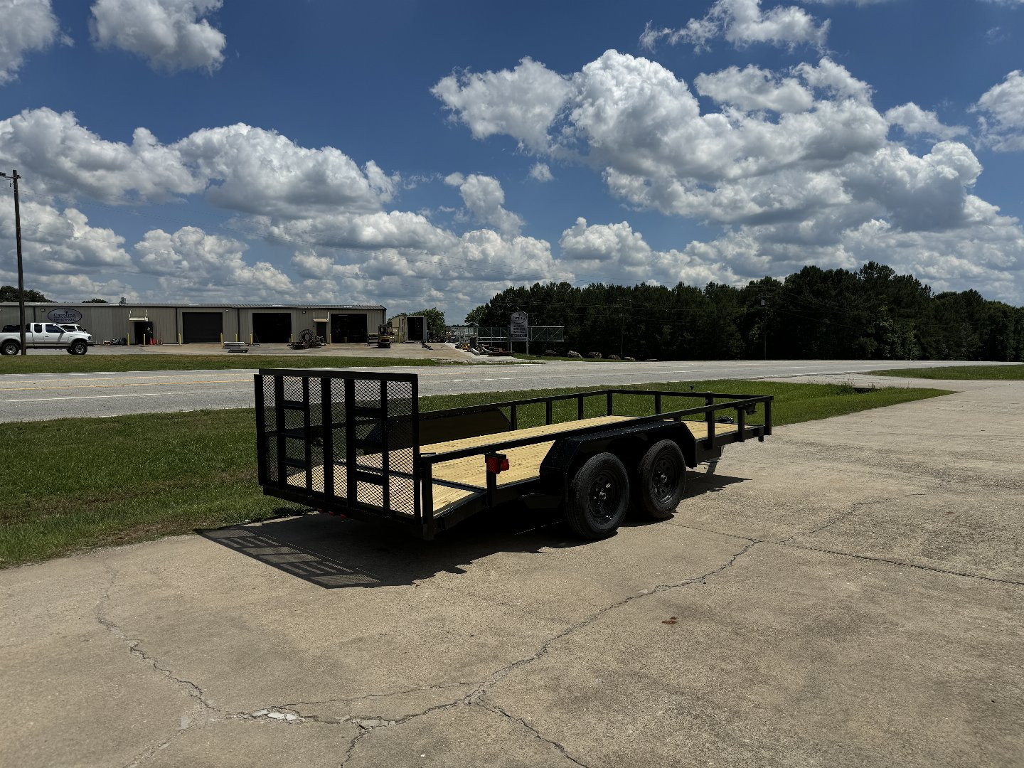 New 2024 McElrath Trailers L071607M2D Landscape Trailer