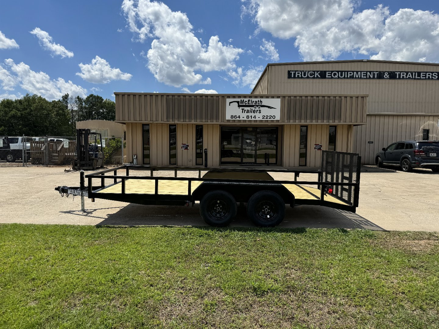 New 2024 McElrath Trailers L071607M2D Landscape Trailer