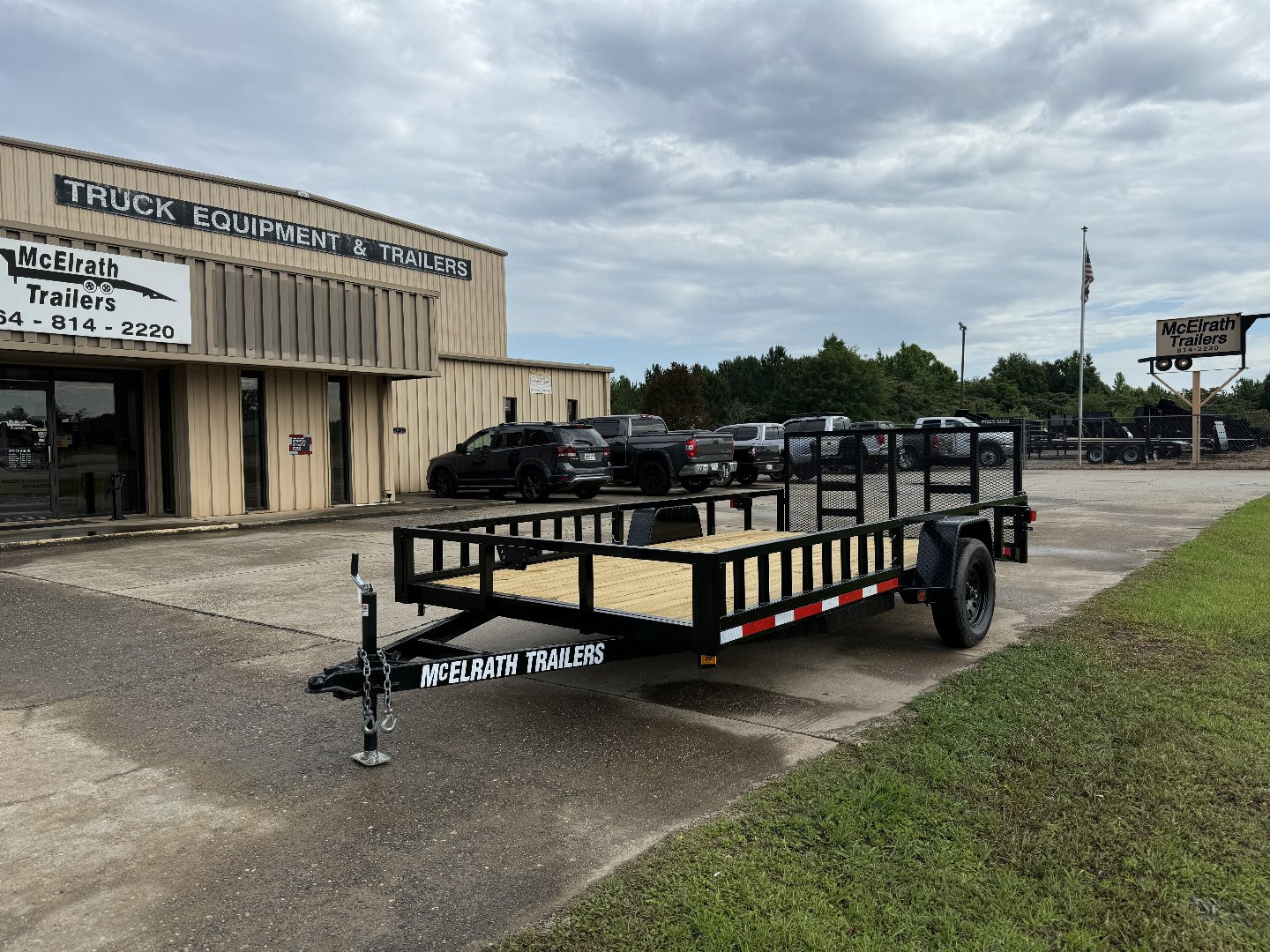 New 2024 MCELRATH TRAILERS A071403D Utility Trailer