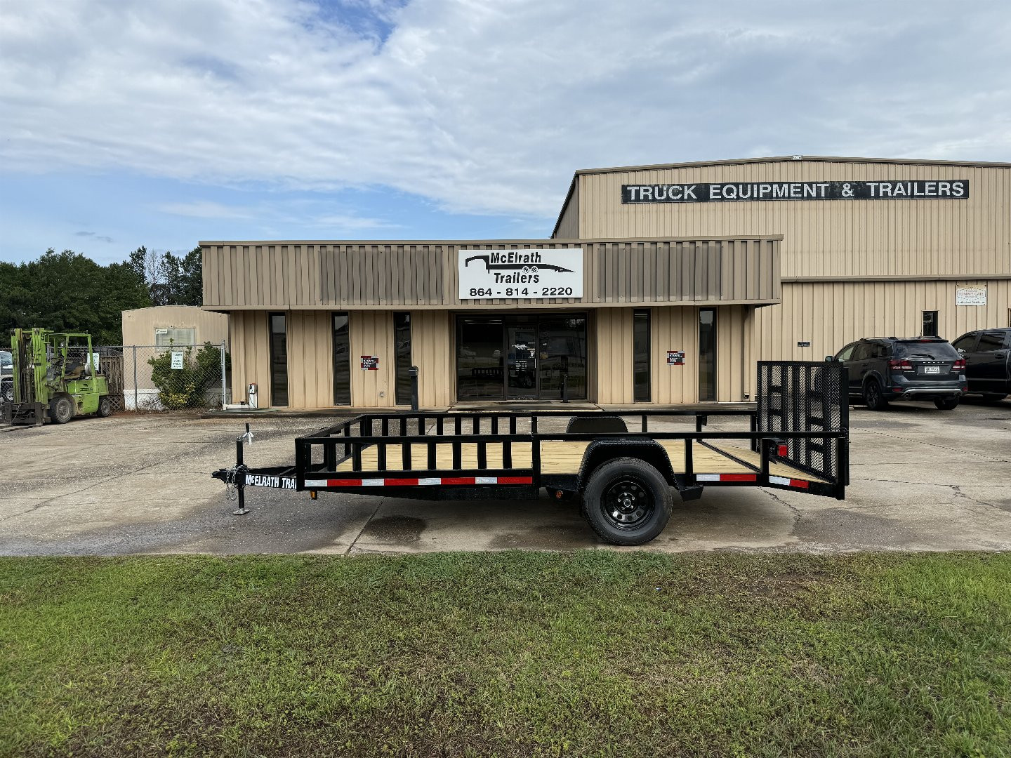 New 2024 MCELRATH TRAILERS A071403D Utility Trailer