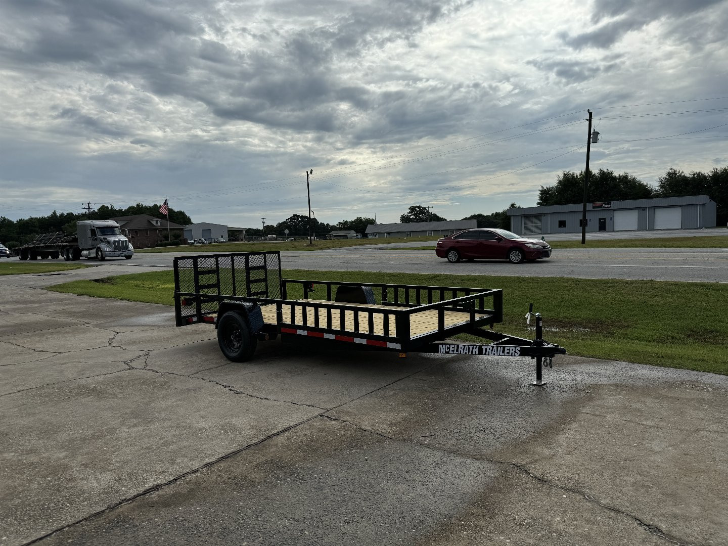 New 2024 MCELRATH TRAILERS A071403D Utility Trailer