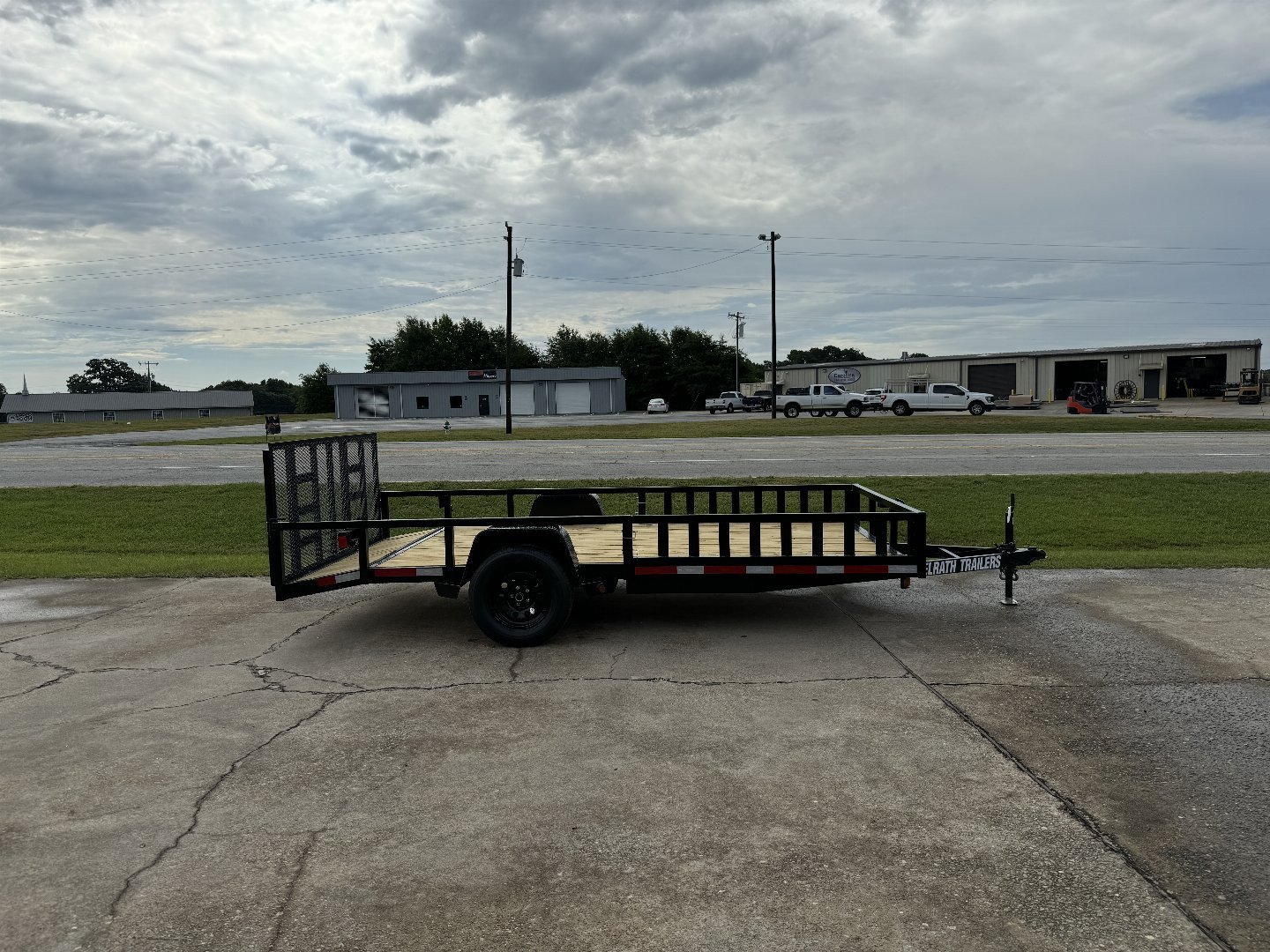 New 2024 MCELRATH TRAILERS A071403D Utility Trailer