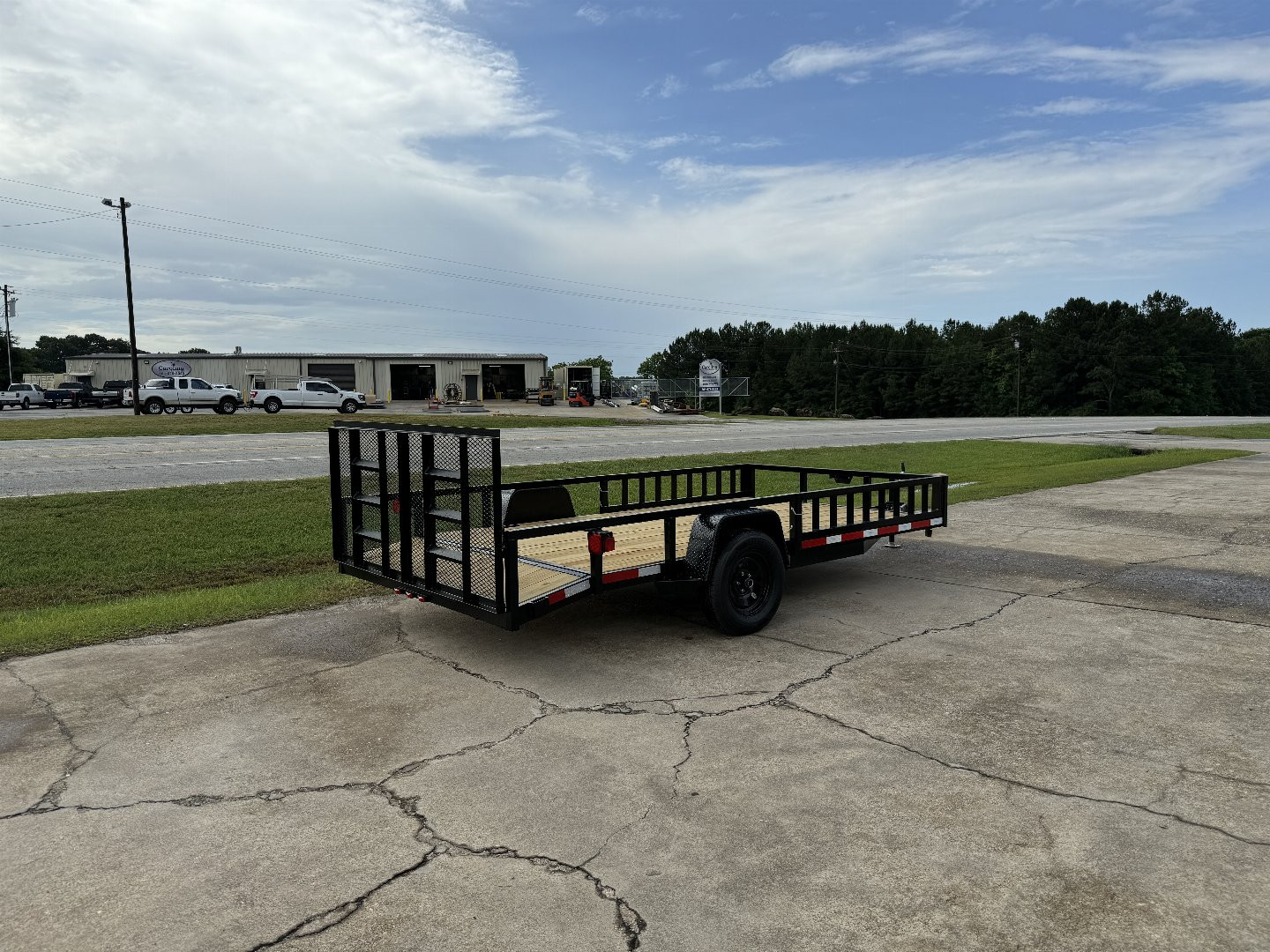 New 2024 MCELRATH TRAILERS A071403D Utility Trailer
