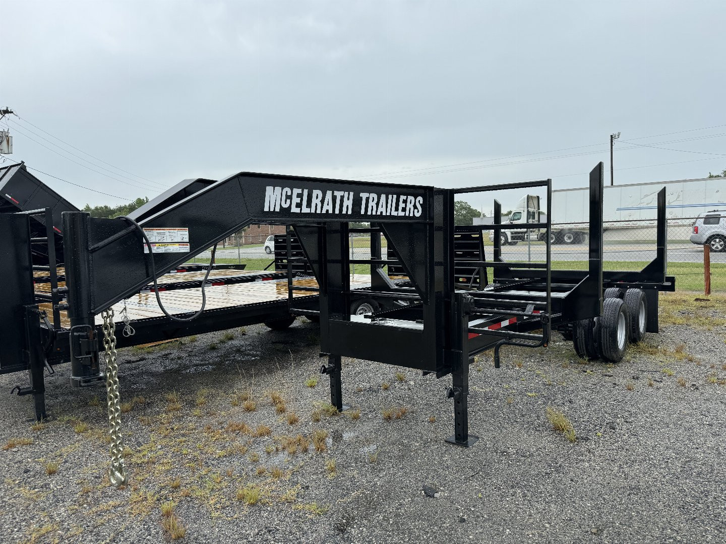 New 2023 McElrath Trailers Gooseneck Log Trailer