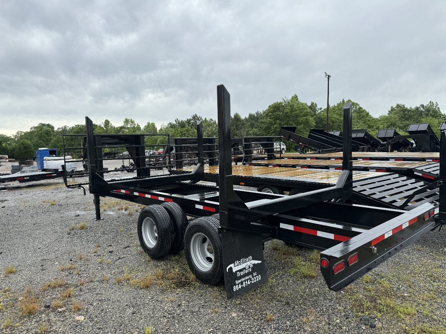 New 2023 McElrath Trailers Gooseneck Log Trailer