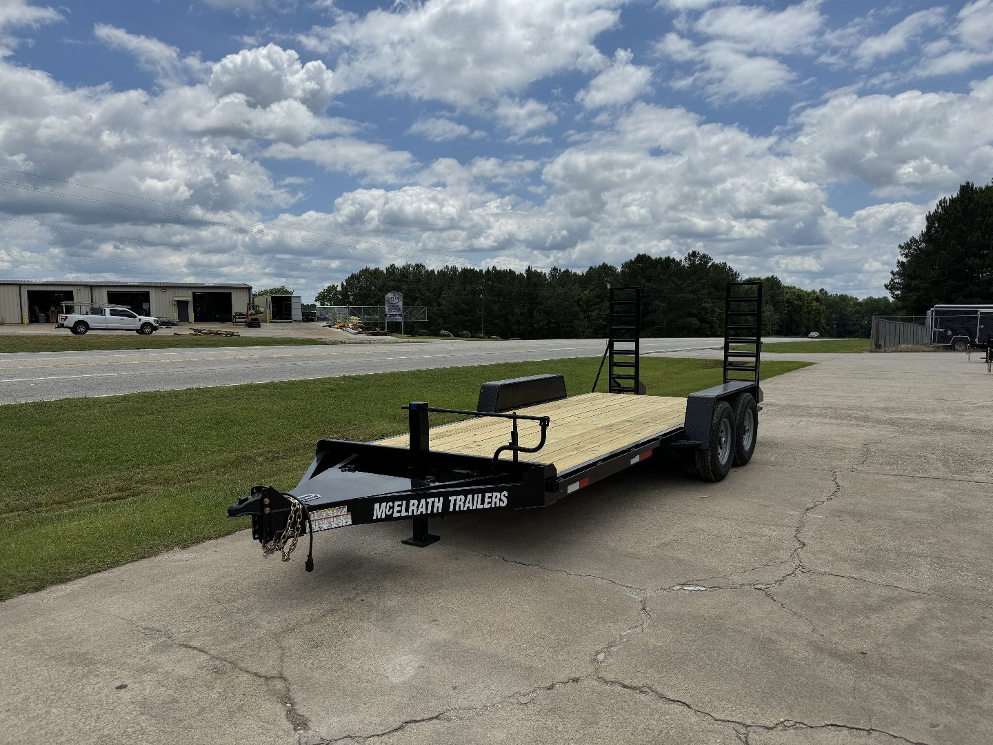 New 2024 MCELRATH TRAILERS 718BC7T Equipment Trailer