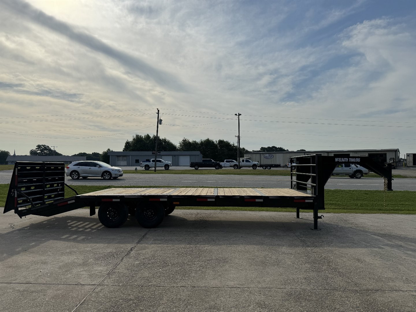 New 2024 McElrath Trailers 8.5x25GNT7.5T Deckover Trailer