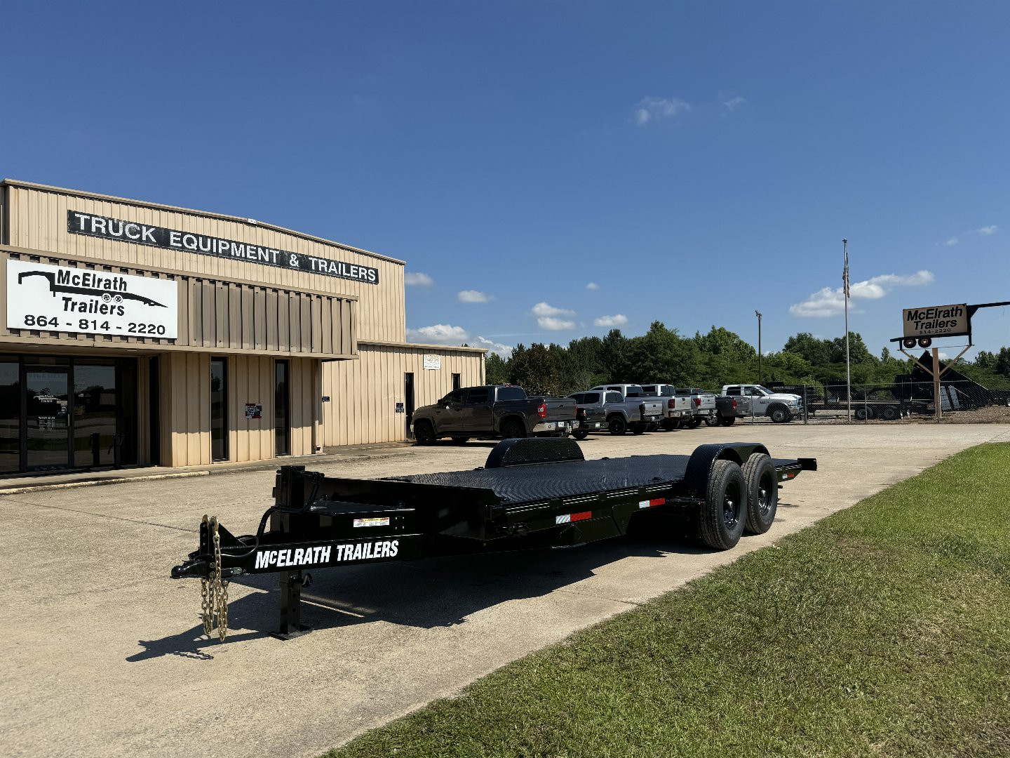 New 2023 McElrath Trailers 722PT7.5T Tilt Trailer