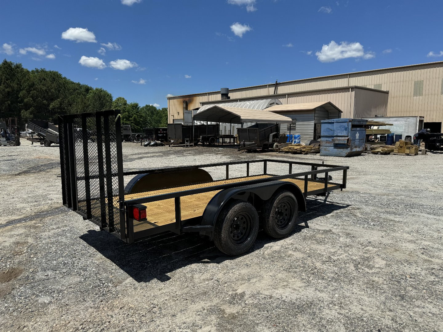 New 2024 Bye-Rite 6.6 X 14 TDM Utility Trailer