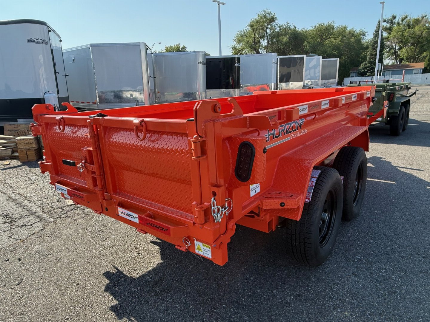 New 2026 Horizon Trailers 60X10 Dump Trailer