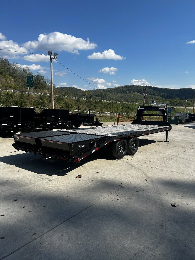 New 2024 PJ Trailers LS 102"x20'+5' With Monster Ramps 15.6K GVW