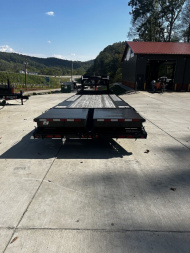 New 2024 PJ Trailers LS 102"x20'+5' With Monster Ramps 15.6K GVW
