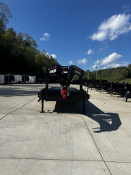 New 2024 PJ Trailers LS 102"x20'+5' With Monster Ramps 15.6K GVW