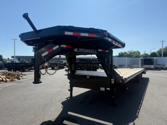New 2026 Iron Bull 102X34 Flatbed Trailer