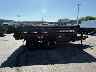 New 2026 IRON BULL 72X12 14K Dump Trailer