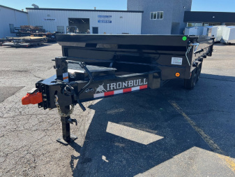 New 2024 Iron Bull 96X16 Dump Trailer