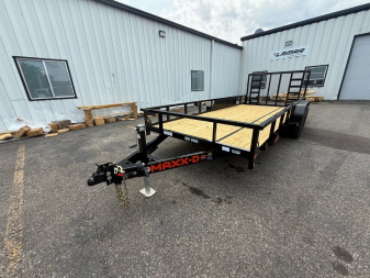 New 2026 MAXX-D 83X18 10K HEAVY DUTY Utility Trailer