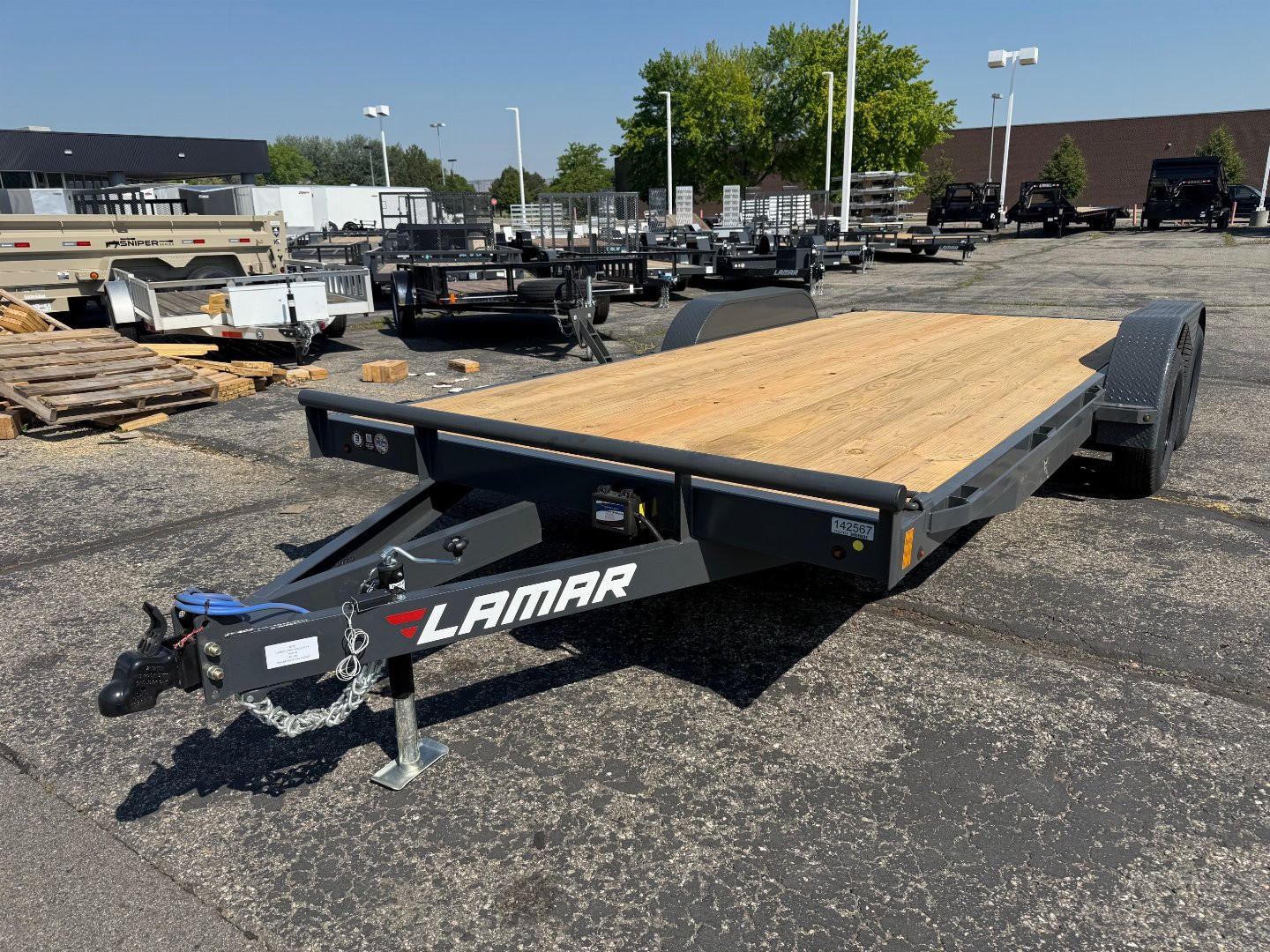 New 2025 Lamar Trailers 83X18 7K Car Hauler