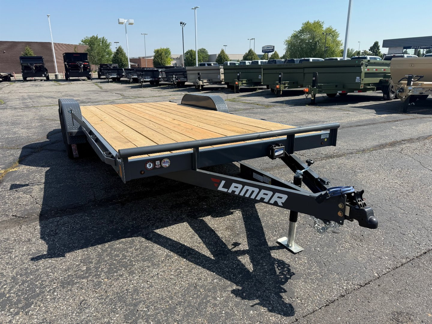 New 2025 Lamar Trailers 83X18 7K Car Hauler