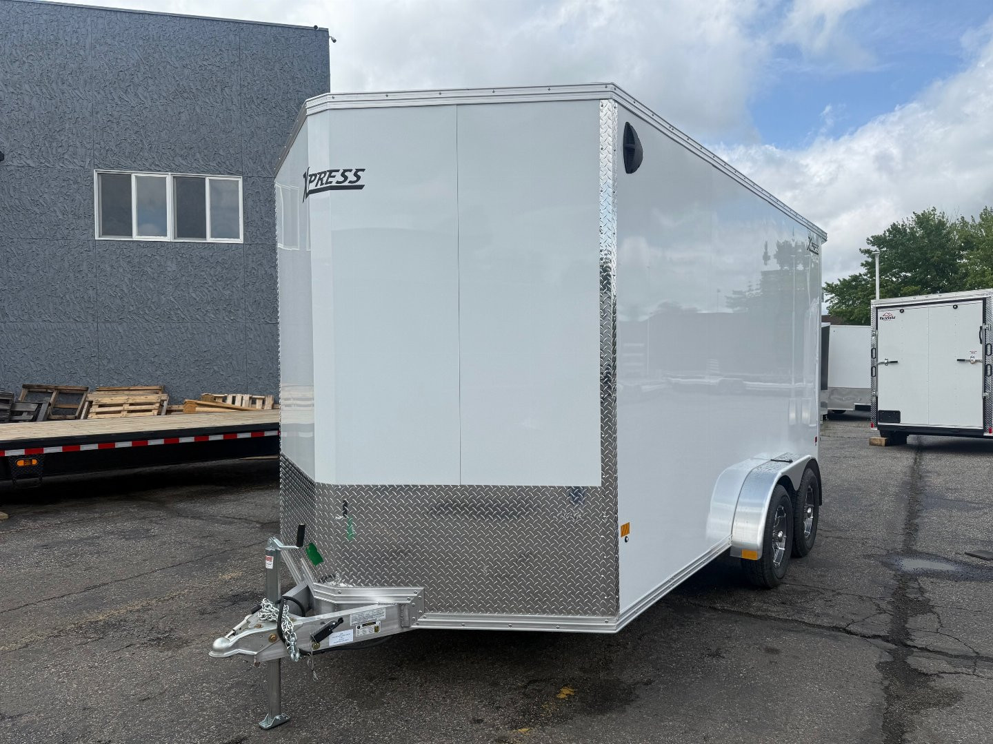 New 2025 ALCOM 7.4X14 Cargo / Enclosed Trailer