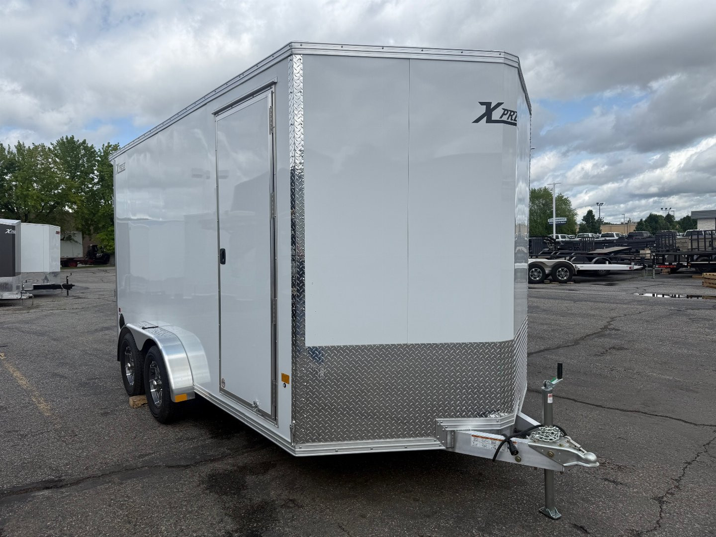 New 2025 ALCOM 7.4X14 Cargo / Enclosed Trailer