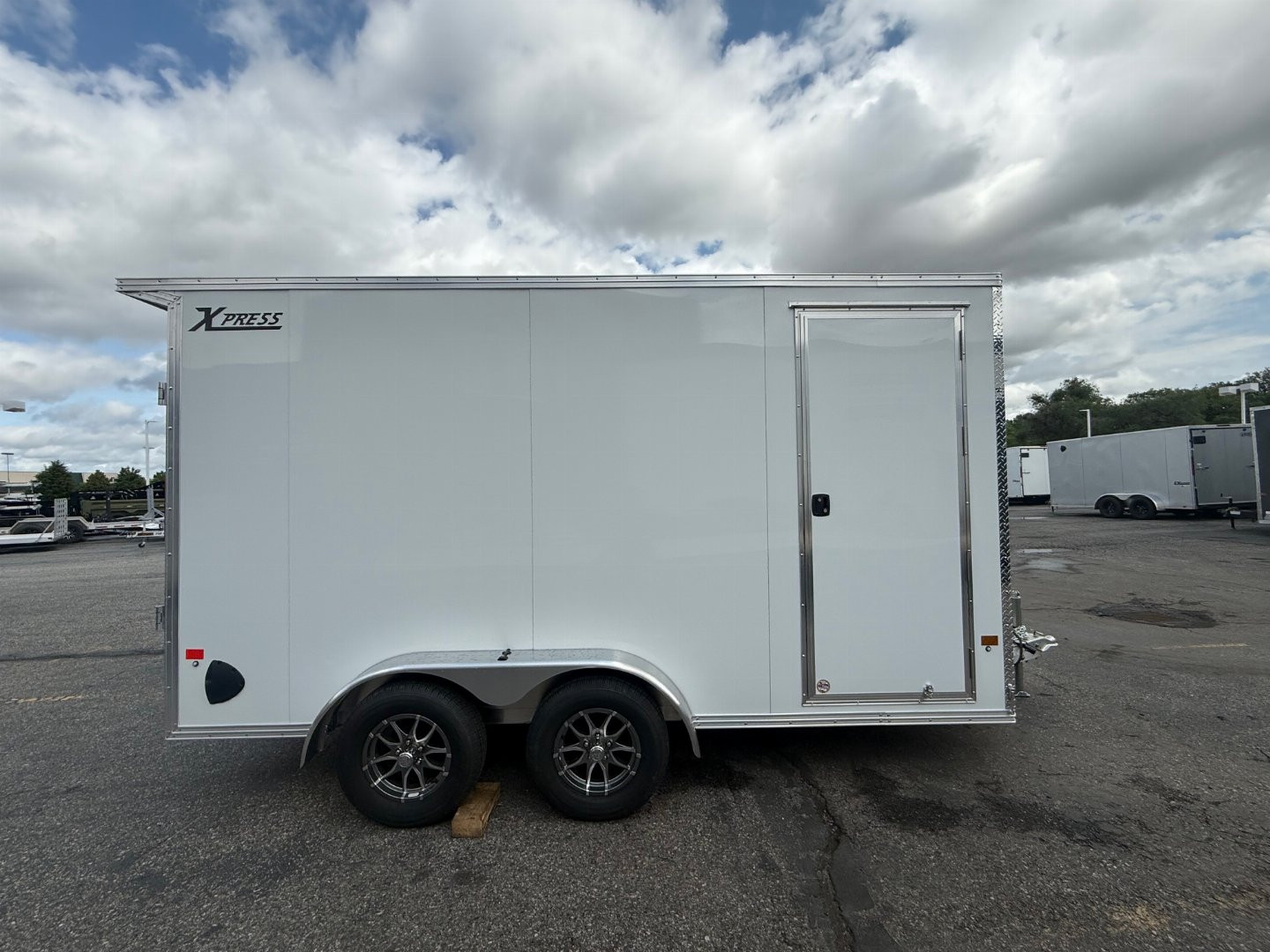 New 2025 ALCOM 7.4X14 Cargo / Enclosed Trailer