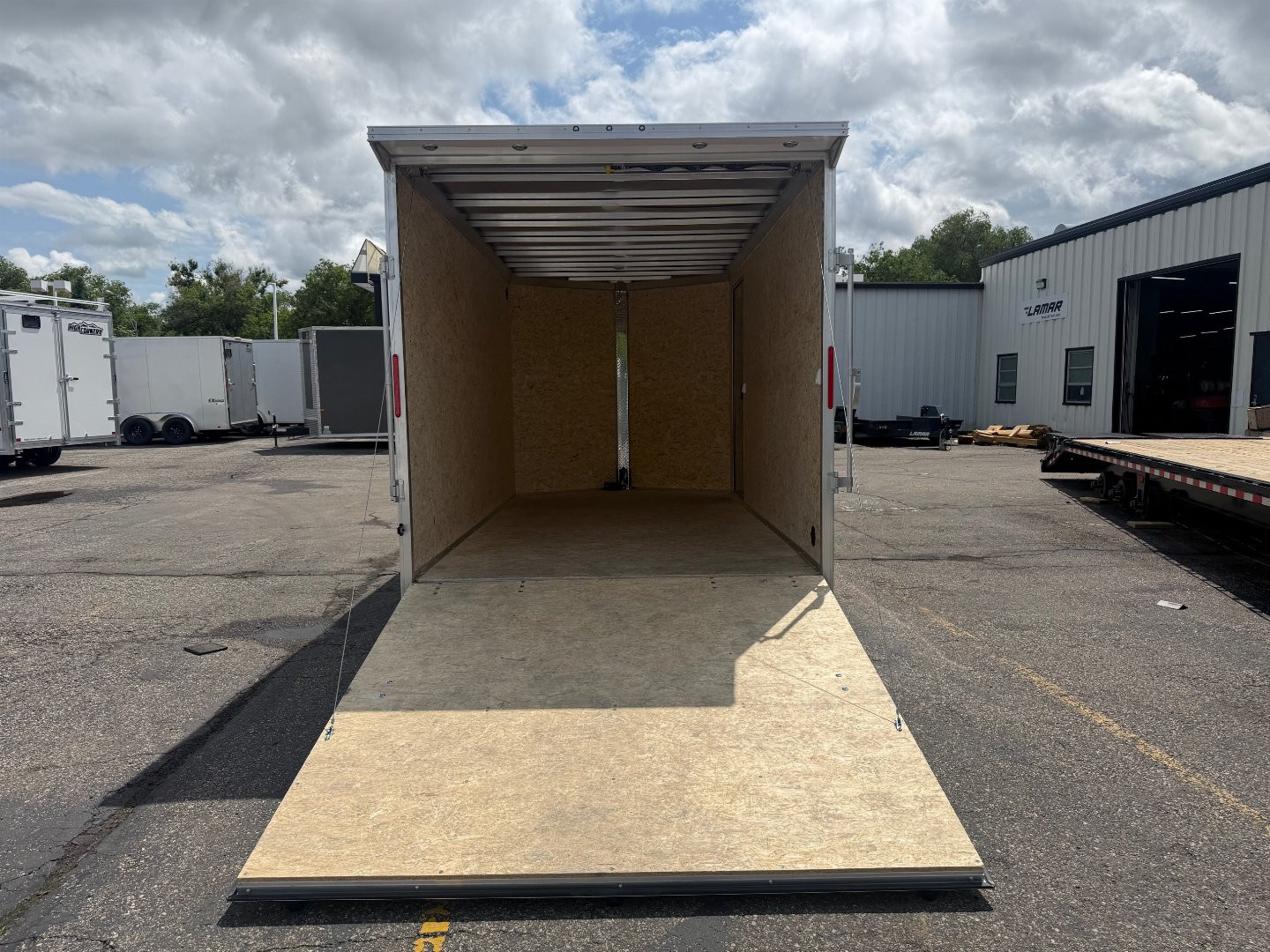 New 2025 ALCOM 7.4X14 Cargo / Enclosed Trailer