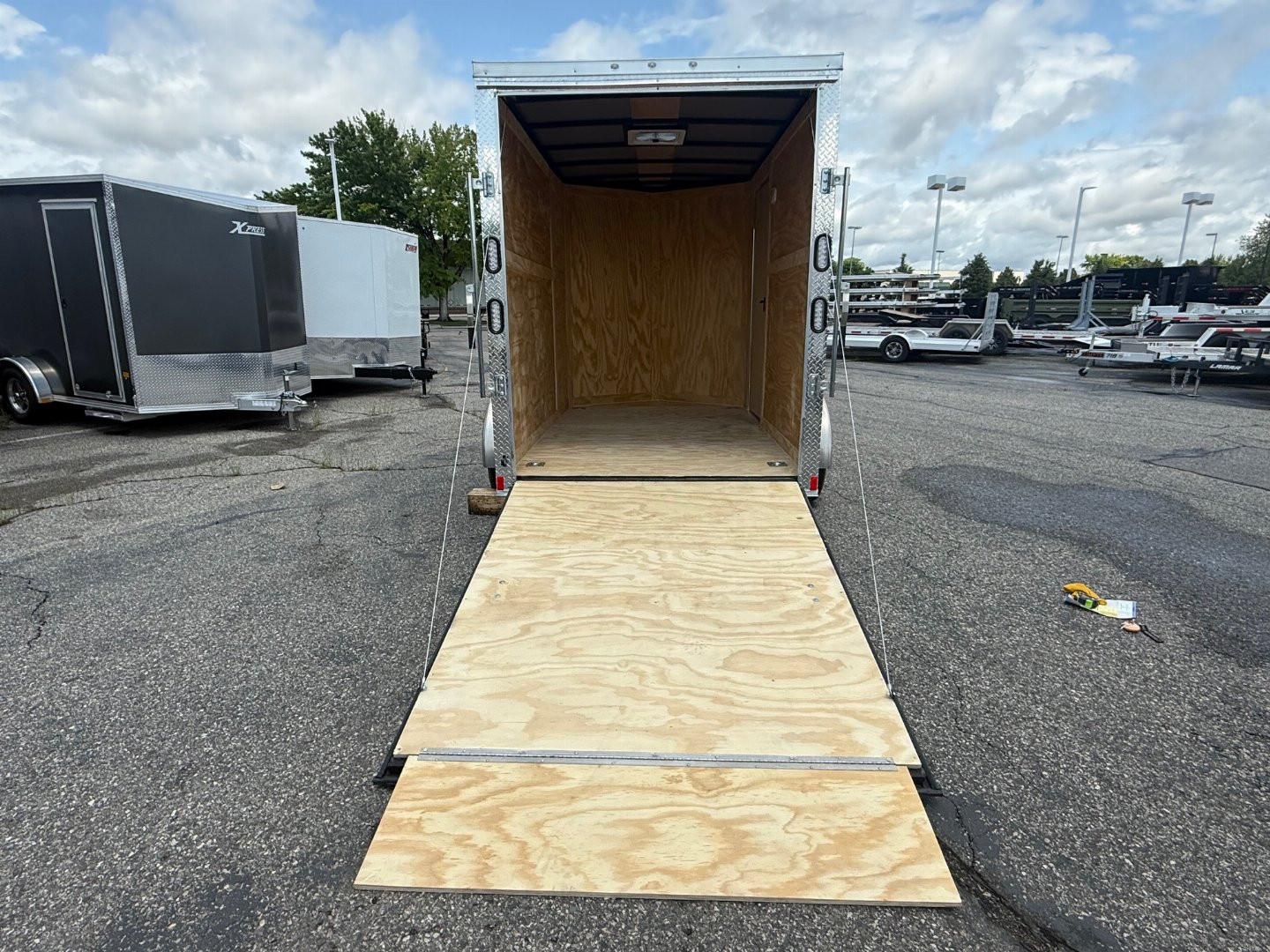 New 2025 Rock Solid Cargo 6X10 Cargo / Enclosed Trailer