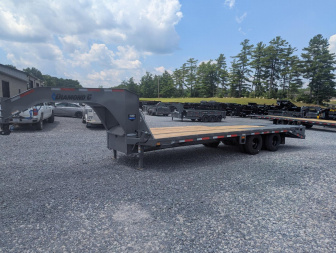 New 2025 Diamond C Trailers FMAX210 2.0 102X20+5 25K W/MAX RAMPS Deckover Trailer