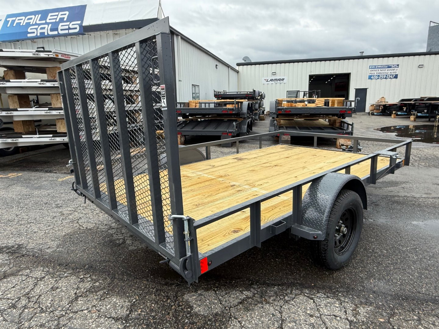 New 2025 Lamar Trailers UTILITY 3K Utility Trailer