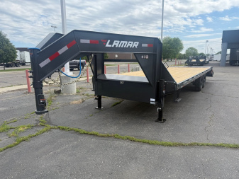 New 2025 Lamar Trailers 102X25 Flatbed Trailer