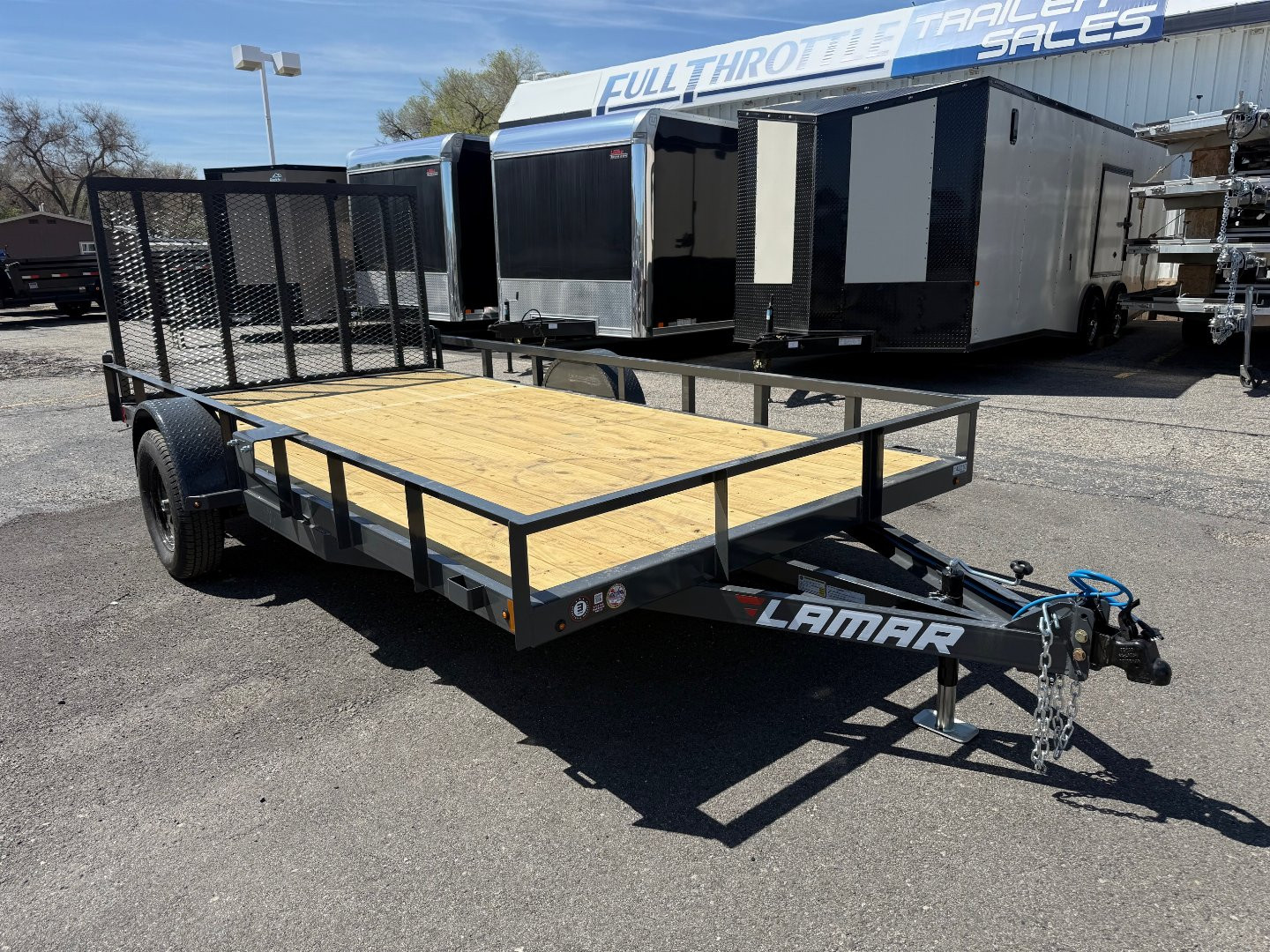 New 2025 Lamar Trailers 83X14 UTILITY 3K Utility Trailer