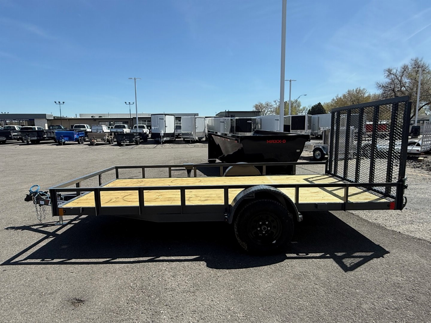 New 2025 Lamar Trailers 83X14 UTILITY 3K Utility Trailer