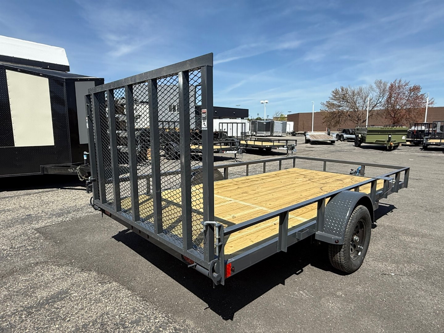 New 2025 Lamar Trailers 83X14 UTILITY 3K Utility Trailer